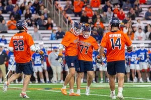 After wins over then-No. 4 Duke and Hobart, Syracuse men's lacrosse rose three spots to No. 3 in the Inside Lacrosse Week 7 Poll. 